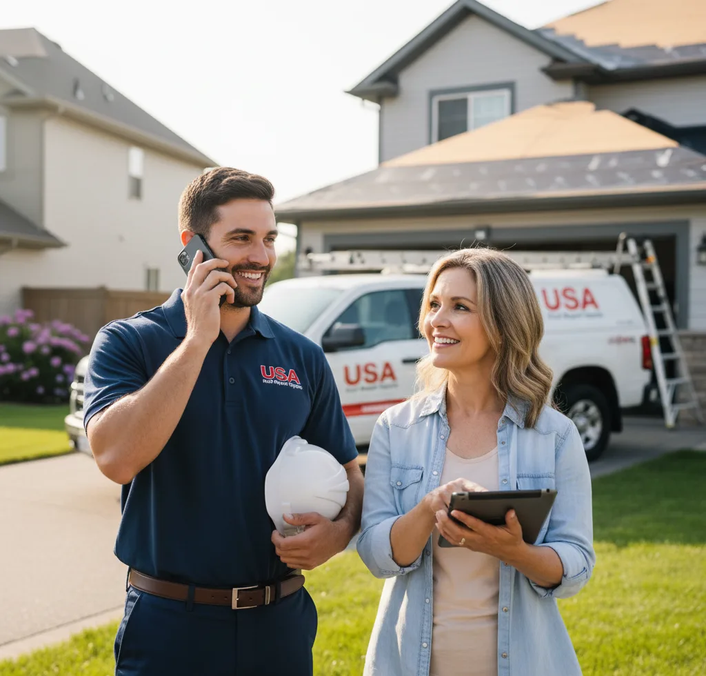 USA Roof Repair Experts customer support in Henrico